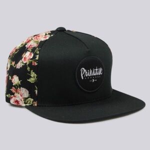 Primitive Roses Strapback Baseball Cap